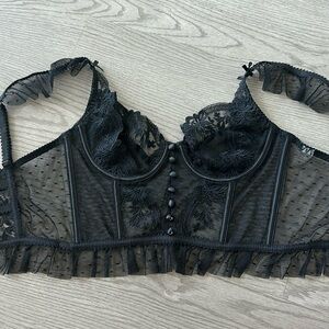 Commense Floral Lace Corset